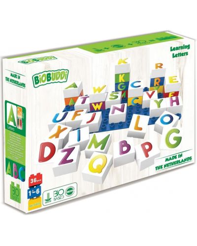 Конструктор BioBuddi - Кубчета с букви - 2