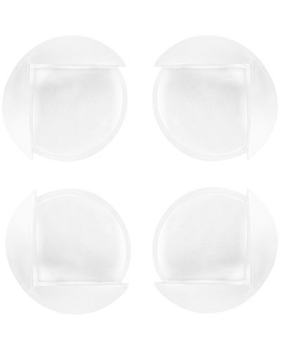 Комплект кръгли протектори за ъгли KikkaBoo, 4 броя, малки - 1
