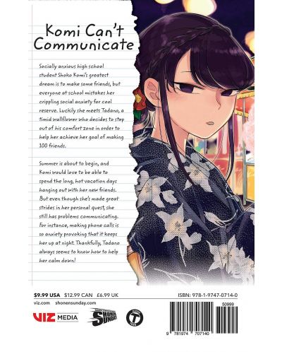 Komi Can't Communicate, Vol. 3 - 2