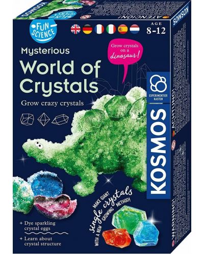 Компплект за експерименти Thames & Kosmos - Мистериозният свят на кристалите - 1