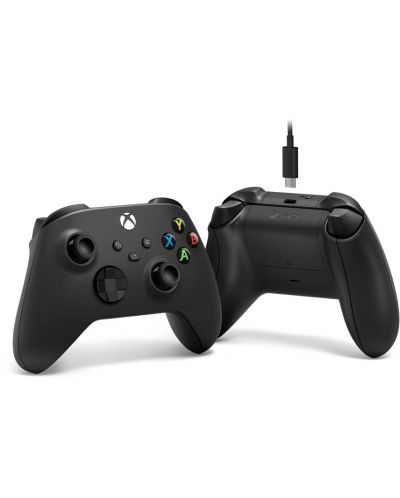 Безжичен контролер Microsoft - Black (Xbox One/Series S/X) - 3