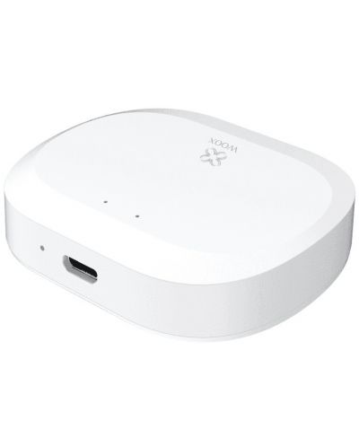 Контролер за Smart Home Woox - Gateway R7070, бял - 1