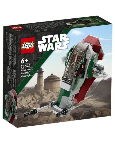 Конструктор LEGO Star Wars - Корабът на Боба Фет, Microfighter (75344) - 1