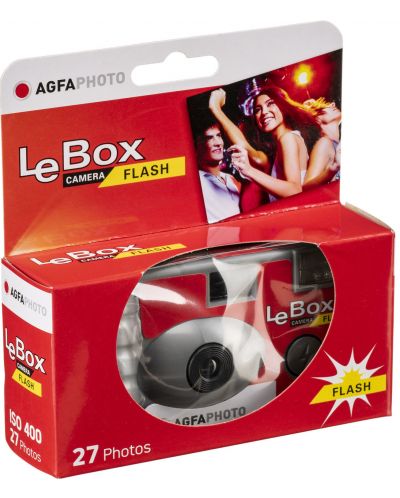 Компактен фотоапарат AgfaPhoto - LeBox 400/27 Flash color film - 2