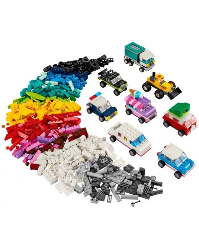 Конструктор LEGO Classic - Творчески превозни средства (11036) - 2
