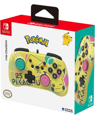 Контролер HORI - Horipad - Mini, Pikachu POP (Nintendo Switch) - 5