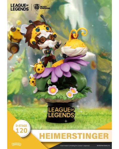 Комплект статуетки Beast Kingdom Games: League of Legends - Nunu & Beelump & Heimerstinger, 16 cm - 6