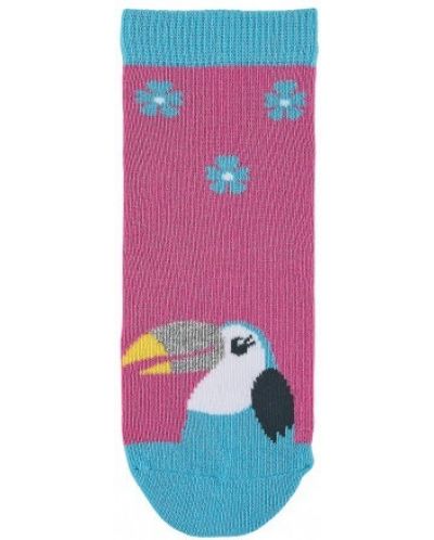 Комплект детски чорапи Sterntaler - С птици, 19/22 размер, 12-24 месеца, 3 чифта - 2