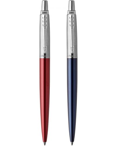 Комплект химикалка Parker Jotter Originals - С гел химикалка, синя - 2