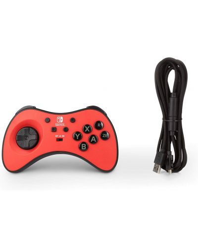 Контролер PowerA - Fusion, жичен, за Nintendo Switch, червен - 5