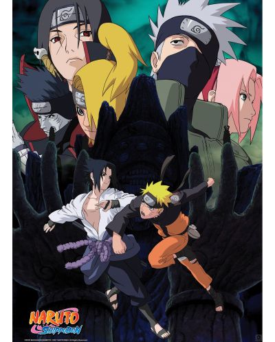 Комплект мини плакати ABYstyle Animation: Naruto Shippuden - Ninjas - 2