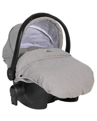 Кошница за кола Lorelli - Rimini Di Mare, 0-10 kg, Steel Grey - 1