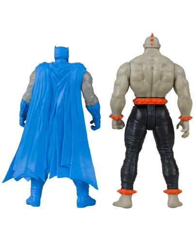 Комплект екшън фигури McFarlane DC Comics: Batman - Batman (Blue) & Mutant Leader (Dark Knight Returns #1), 8 cm - 3