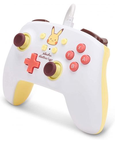 Контролер PowerA - Enhanced, жичен, за Nintendo Switch, Pikachu Electric Type - 4