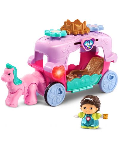 Детска играчка Vtech - Принцеса Лили и нейната колесница - 1