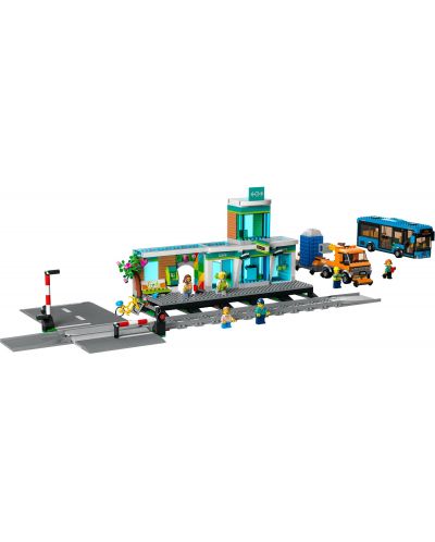 Конструктор LEGO City - Железопътна гара (60335) - 3