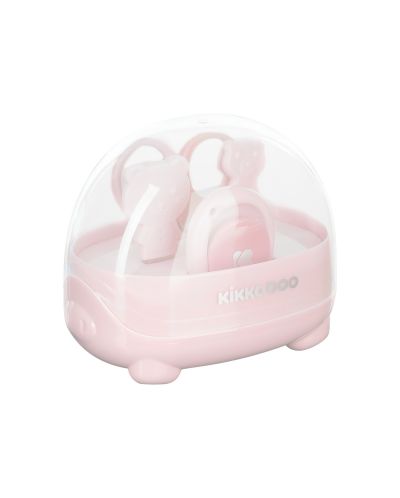 Комплект бебешка ножичка и нокторезачка KikkaBoo Bear, розов - 2