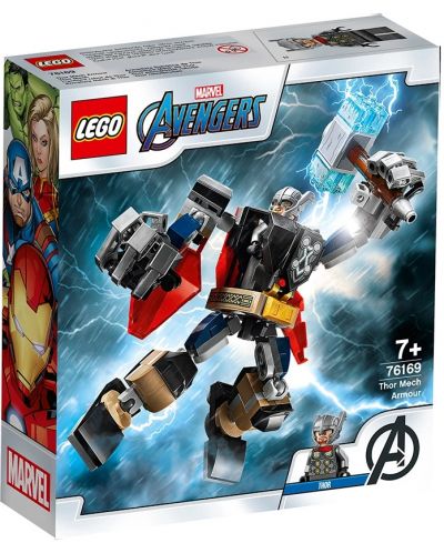 Конструктор Lego Marvel Super Heroes - Роботска броня на Thor (76169) - 1