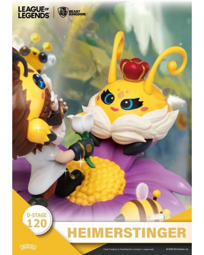 Комплект статуетки Beast Kingdom Games: League of Legends - Nunu & Beelump & Heimerstinger, 16 cm - 9