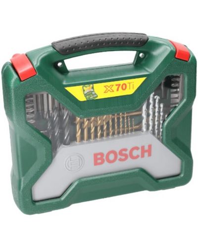 Комплект свредла Bosch - X-Line Titanium, 70 части - 2