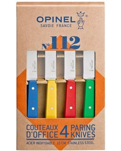 Комплект от 4 ножа Opinel - Office, №112, острие 10 cm - 1