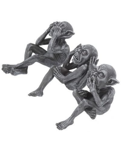 Комплект статуетки Nemesis Now Adult: Humor - Three Wise Goblins, 12 cm - 2