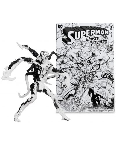 Комплект екшън фигури McFarlane DC Comics: Superman - Ghosts of Krypton (Page Punchers) (Sketch Edition) (Gold Label) (Limited Edition), 18 cm - 8