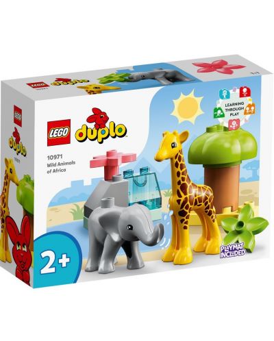 Конструктор LEGO Duplo - Дивите животни на Африка (10971) - 1