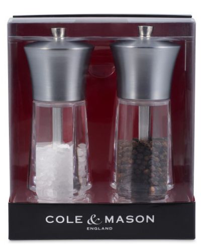Комплект мелнички за сол и пипер  Cole & Mason -  “Exford“, 16.5 cm - 2