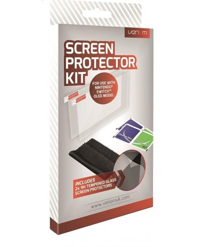 Комплект протектори за екран Venom - Screen Protector Kit (Nintendo Switch OLED) - 1