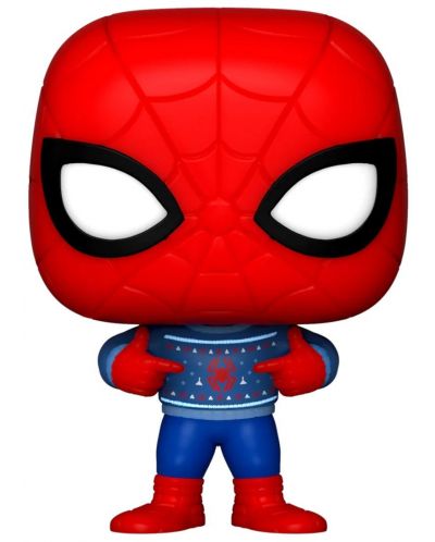 Комплект Funko POP! Collector's Box: Marvel - Holiday Spiderman, размер XL (детски) - 2