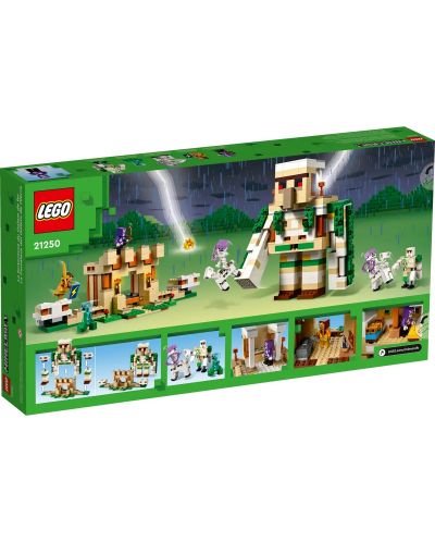 Конструктор LEGO Minecraft - Крепостта на Железния голем (21250) - 9