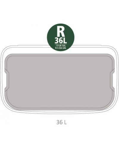 Кош за отпадъци Brabantia - Bo Touch, 36 l, White - 9