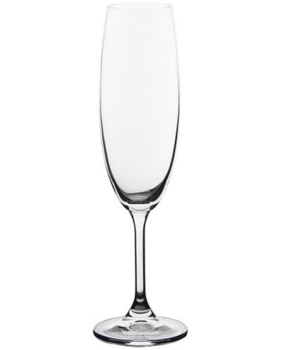 Комплект чаши за шампанско Bohemia - Royal Martina, 6 броя x 220 ml - 1