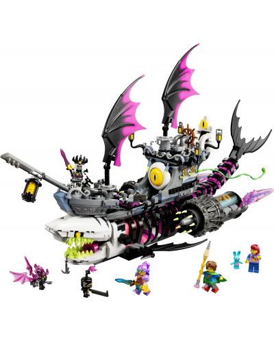 Конструктор LEGO DreamZzz - Кораб на кошмарните акули (71469) - 3