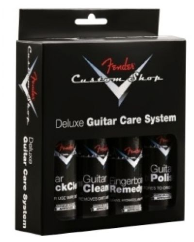 Комплект за почистване на китара Fender - Custom Shop 4-Step, черен - 2