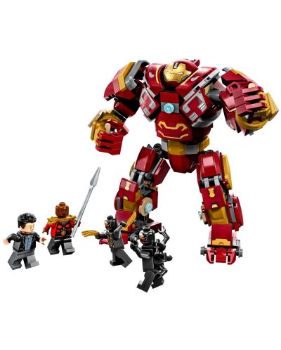 Конструктор LEGO Marvel - Хълкбъстър: Битката при Уаканда (76247) - 2