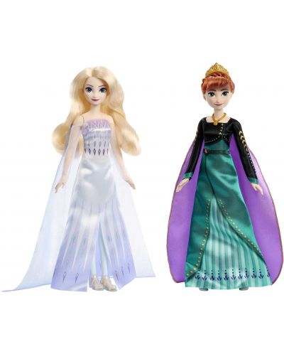 Комплект кукли Disney Frozen - Анна и Елза - 1