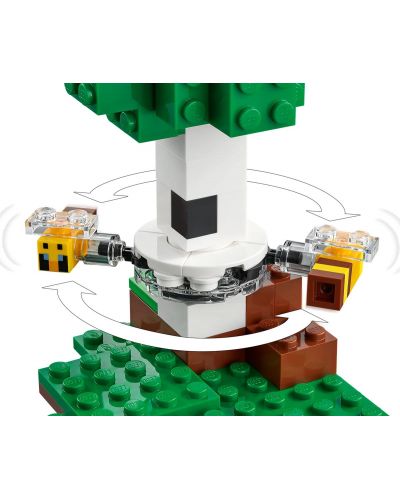 Конструктор LEGO Minecraft - Къщата на пчелите (21241) - 6