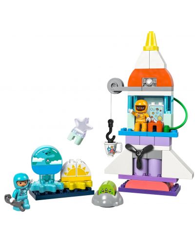 Конструктор LEGO Duplo 3 в 1 - Приключения с космическа совалка (10422) - 3
