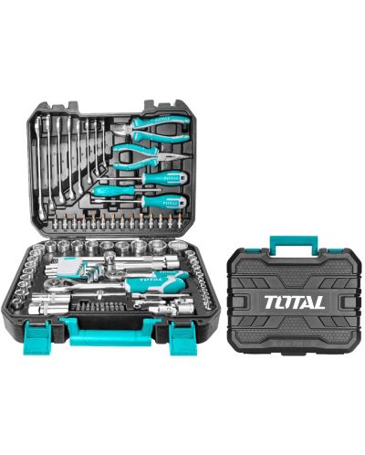 Комплект инструменти в куфар TOTAL - 100 части - 2