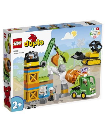 Конструктор LEGO Duplo - Строителна площадка (10990) - 1