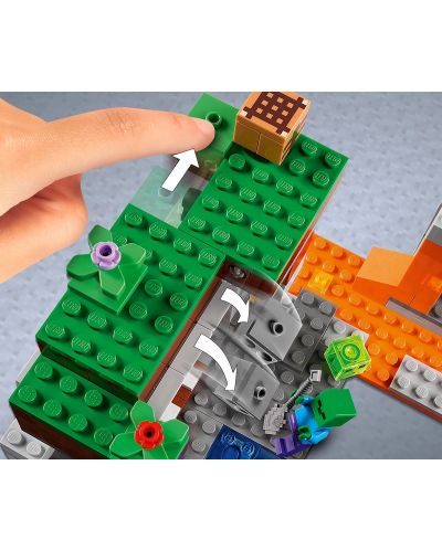 Конструктор LEGO Minecraft - Изоставената мина (21166) - 7