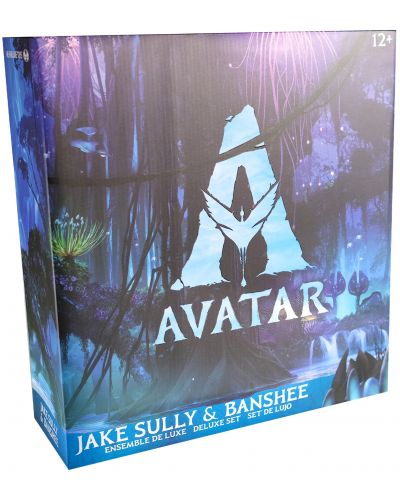 Комплект екшън фигури McFarlane Movies: Avatar - Jake Sully & Banshee (Deluxe Set), 18 cm - 6
