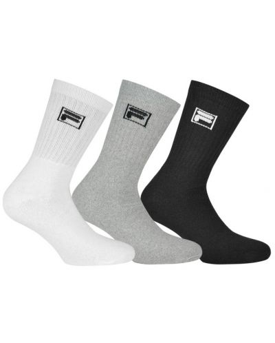 Комплект чорапи Fila - F9000, 3 броя, многоцветни - 1