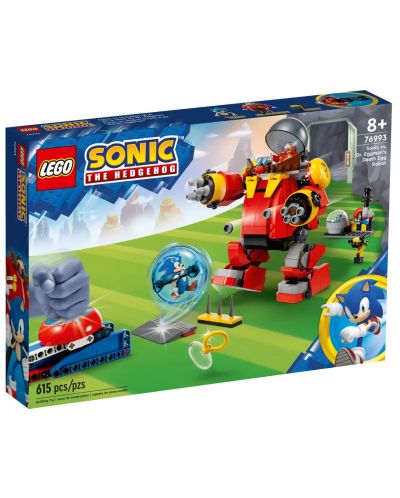 Конструктор LEGO Sonic - Соник срещу робота на Д-р Егман (76993) - 1