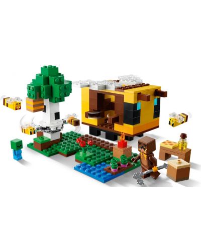 Конструктор LEGO Minecraft - Къщата на пчелите (21241) - 4