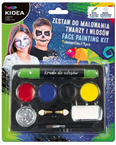 Комплект за боядисване на лице и коса Kidea - 1