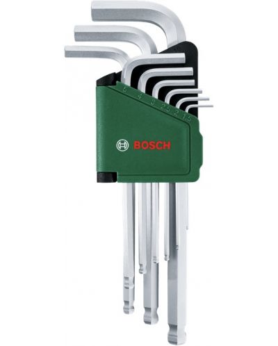 Комплект шестограми Bosch - 9 броя - 1