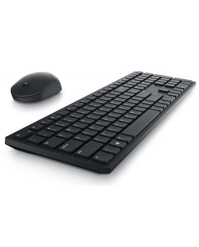 Комплект клавиатура и мишка Dell - Pro KM5221W, безжичен, кирилизиран, черен - 2